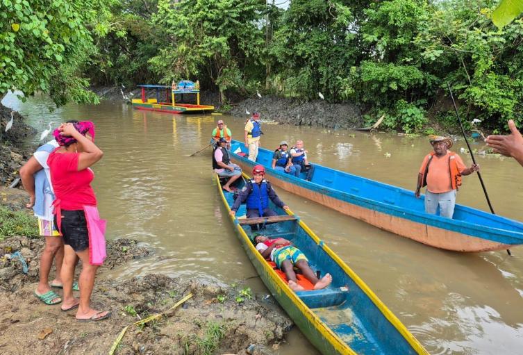 Jornada de simulacro nacional en Bolívar