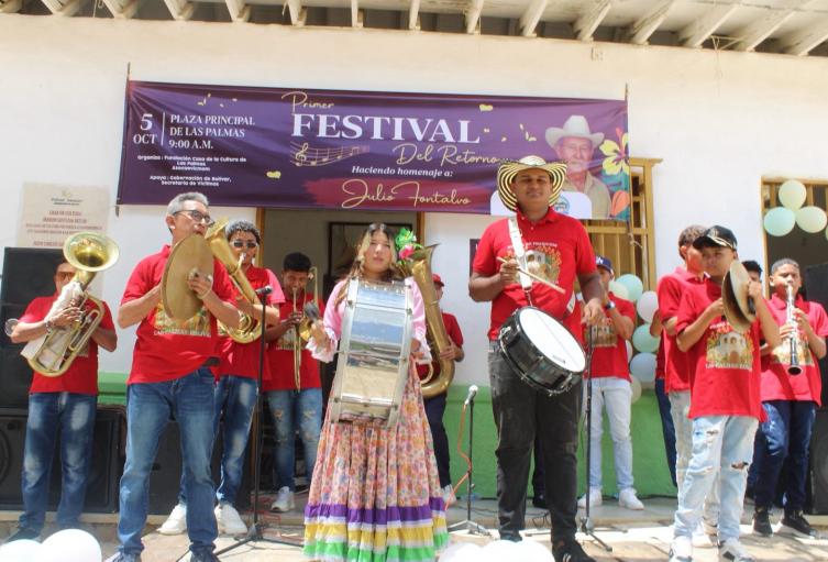 Festival del Retorno en el corregimiento de Las Palmas, Bolívar