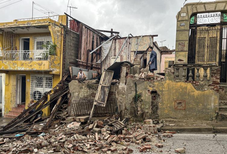 Destrucción del huracán Melissa en Cuba