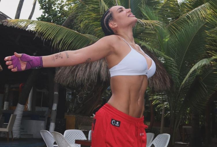 Andrea Valdiri completó su último entrenamiento en Barranquilla