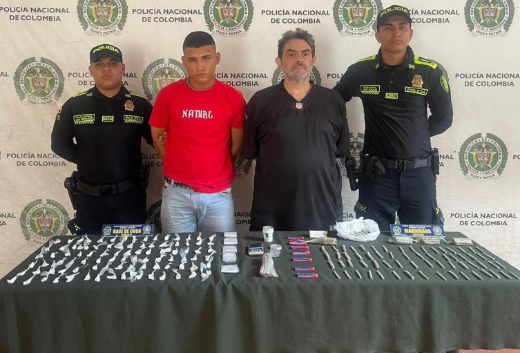 Capturados por venta de drogas