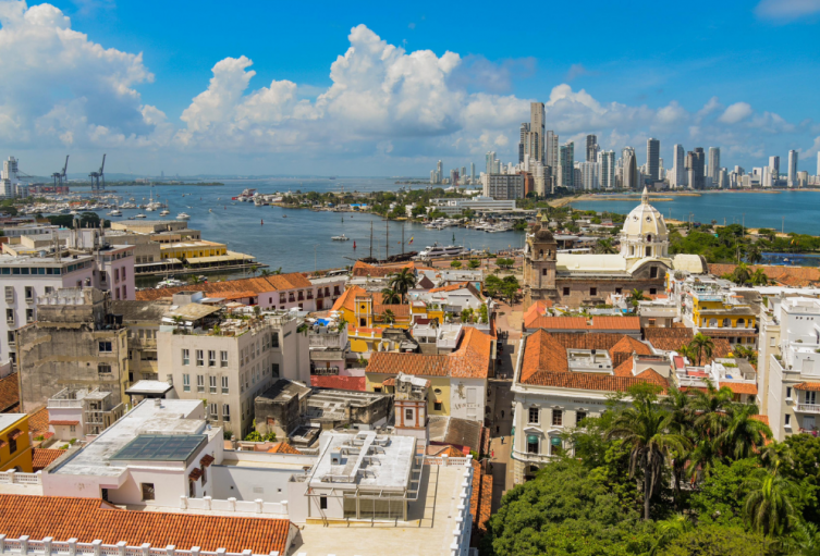 Panorámica de Cartagena de Indias 
