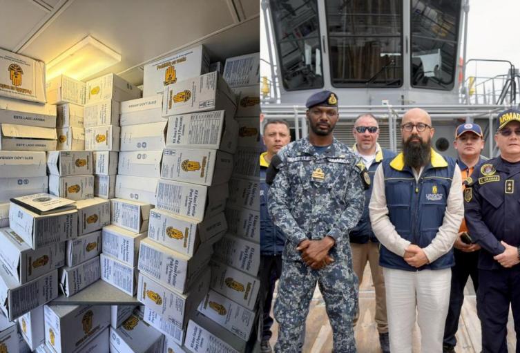 Colombia despacha 22 toneladas de ayuda humanitaria a Jamaica desde la Base Naval de Cartagena