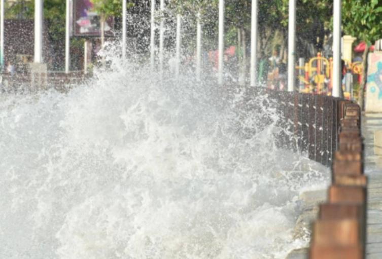 Mar de leva en Santa Marta - 2025