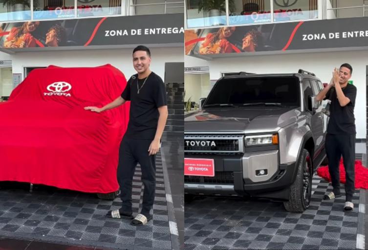 Martín Elías Jr. compró una lujosa camioneta Martín Elías Jr. compró una lujosa camioneta
