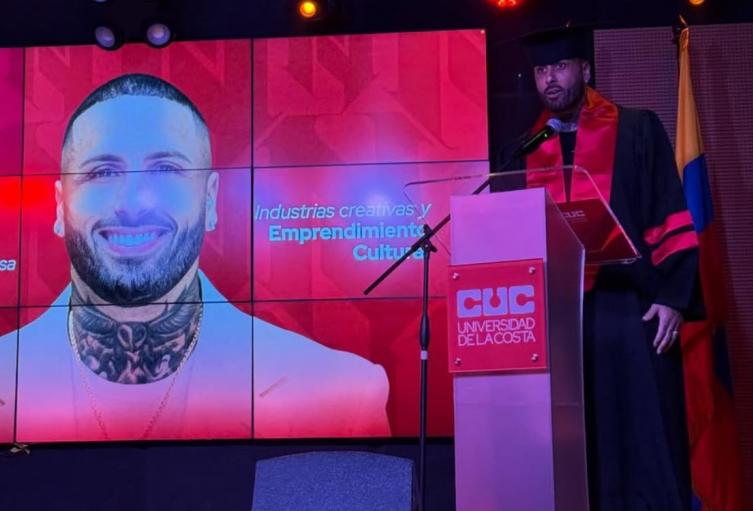 Nicky Jam recibió el Doctorado Honoris Causa Nicky Jam recibió el Doctorado Honoris Causa