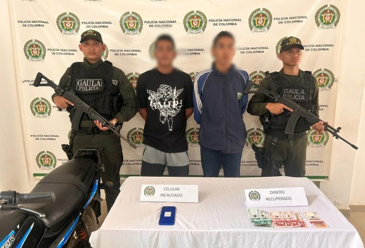 Las capturas fueron en flagrancia 