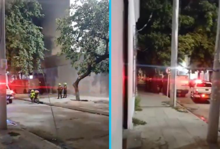 Intento de robo al Banco de la República en Santa Marta con carro de valores falso