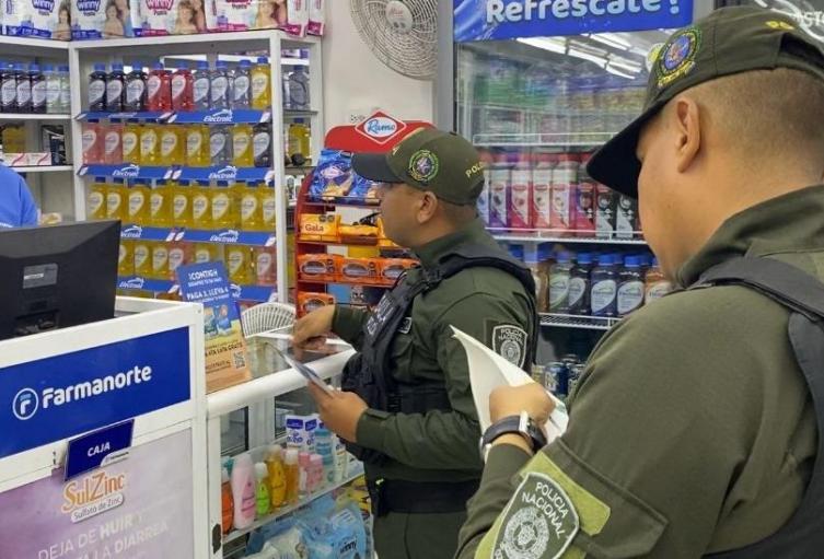 Las acciones se han intensificado en las zonas comerciales de la ciudad