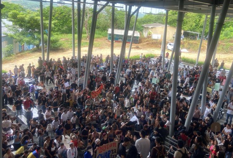 Asamblea estamentaria de la universidad del Atlántico.
