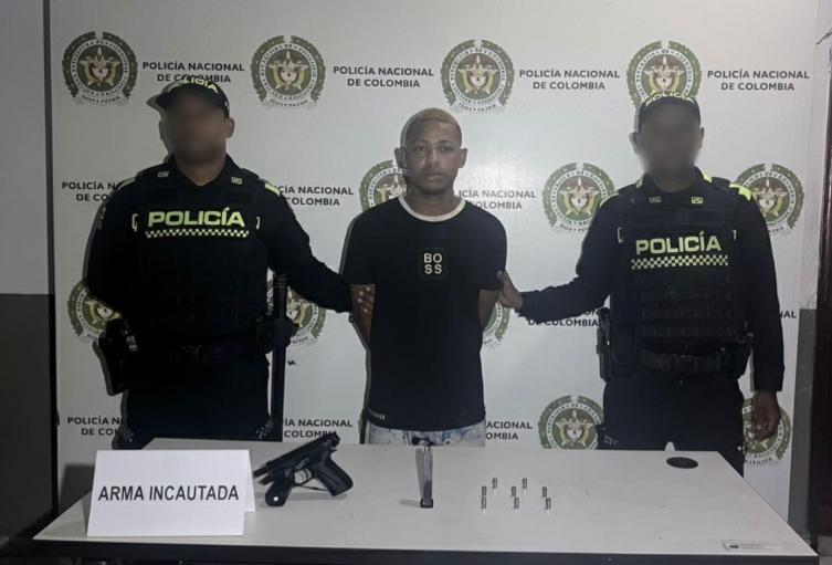 Capturado en Cartagena 