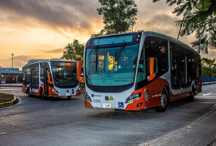 Bus de Transcaribe en Cartagena 