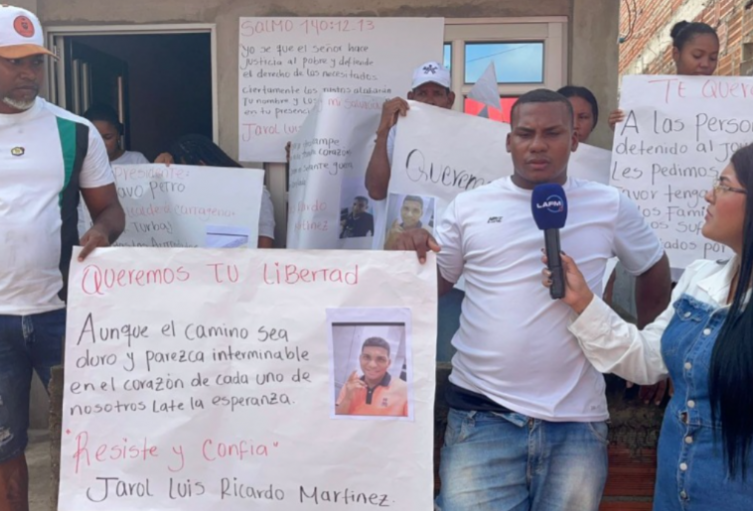 Familia de policía cartagenero secuestrado