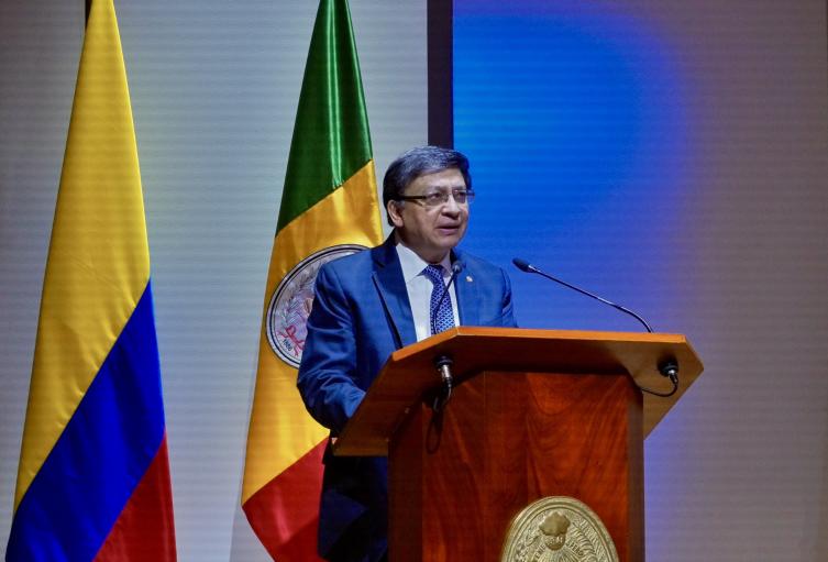  Jorge Enrique Ibáñez, presidente de la Corte Constitucional