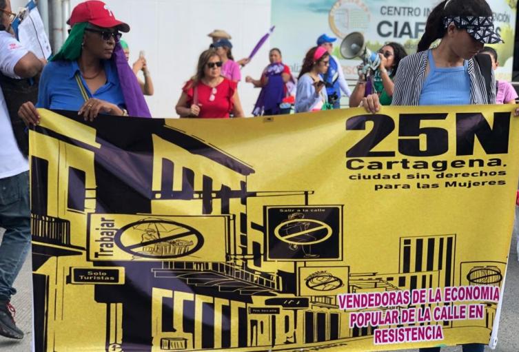 Marcha en Cartagena 25N 2024 - Foto Archivo 