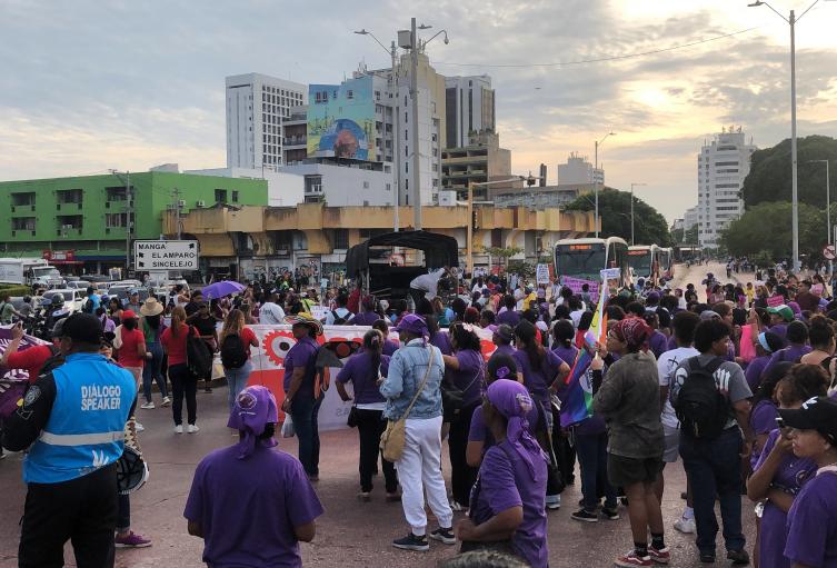 Marcha 25N en Cartagena