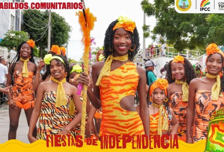 Cartagena se llena de colores y música por las Fiestas de la Independencia.