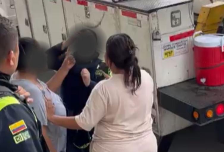 Los hechos ocurrieron en medio de una intervención de Afinia