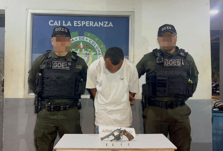 El sujeto es acusado  de robo con arma de fuego