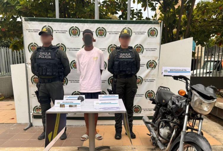 Detenido por extorsión en barrios de la ciudad