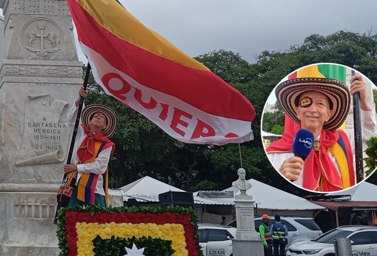 Hombre de 65 años dedicado a conservar las tradiciones de las fiestas
