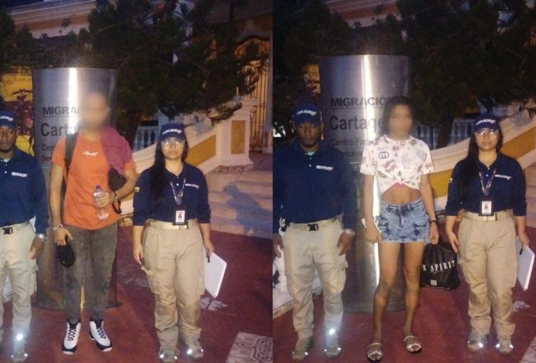 Detenidos por extorsión y agresión contra funcionario público