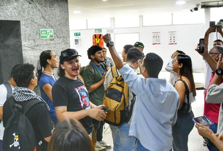 Protesta de estudiantes 