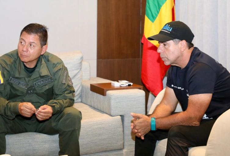 Refuerzo policial en Barranquilla