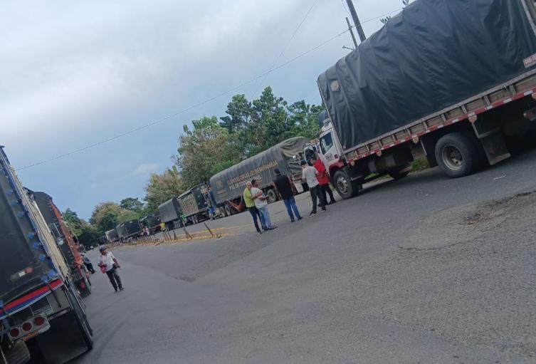 El bloqueo comenzó ayer