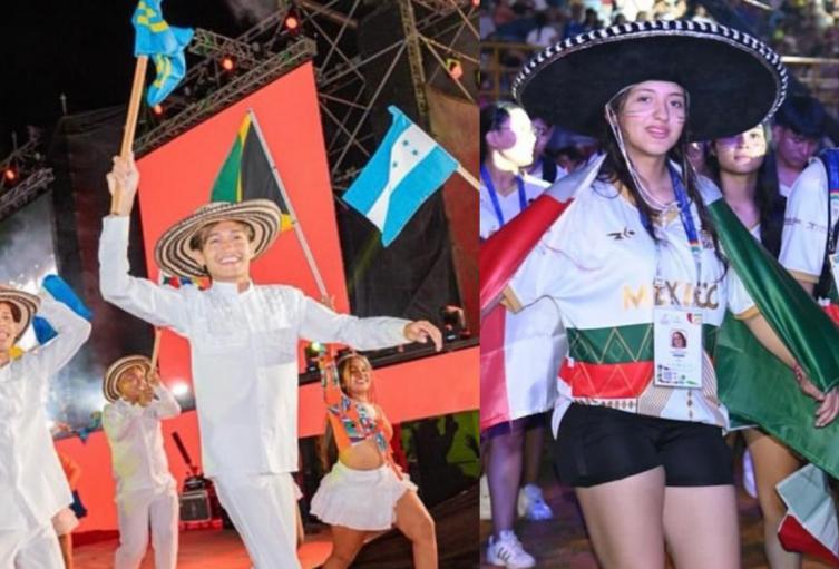 Montería encendió la llama de la juventud deportiva con una fiesta de color y esperanza en el inicio de los Juegos Escolares Centroamericanos y del Caribe 2025