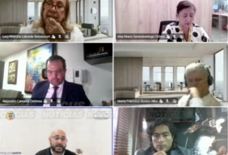 Audiencia a Nicolás Petro