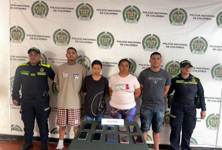 Los operativos se desarrollaron en Soledad y Bogotá 