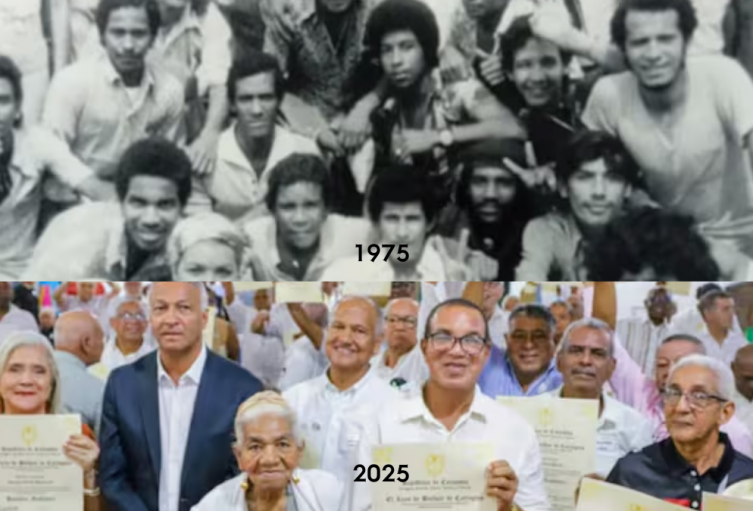 Promoción 1975 de Liceo de Bolívar recibió título de bachiller 