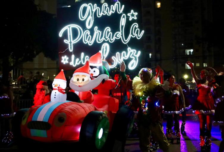 Gran Parada de la Luz en Barranquilla