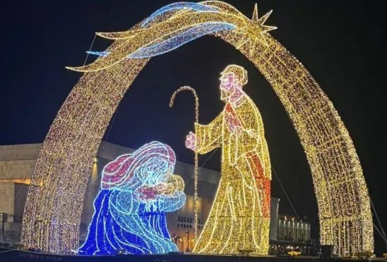 Puntos clave del alumbrado navideño en las tres localidades de Cartagena