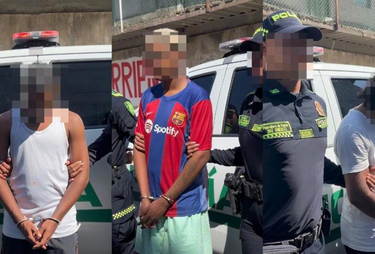 Capturan en Cartagena a seis presuntos sicarios que serían responsables de seis homicidios entre 2024 y 2025 