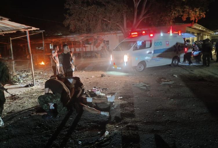 Atentado terrorista en Aguachica, Cesar 