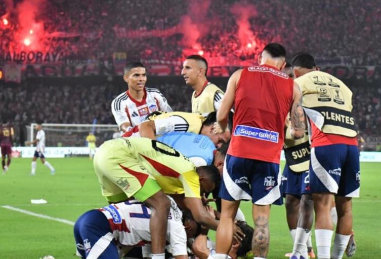 Barranquilla celebró triunfo del Junior