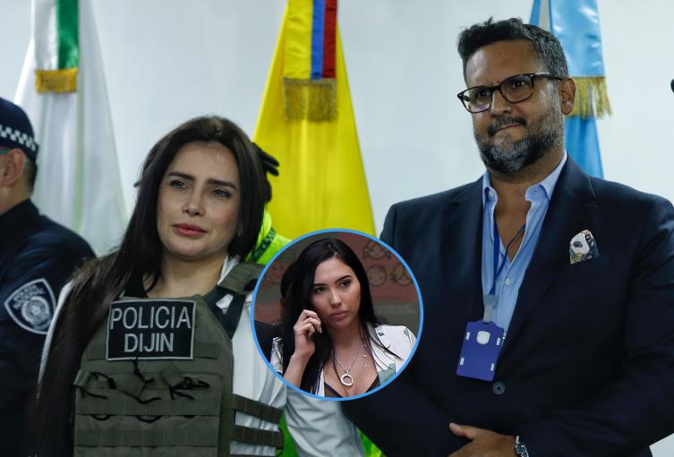 Aida Merlano, Aida Victoria Merlano y Miguel Ángel del Río