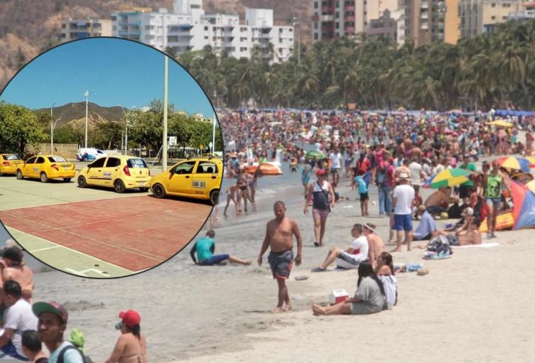 Santa Marta suspende el pico y placa para taxis ante alta afluencia turística y reporta balance positivo en seguridad vial