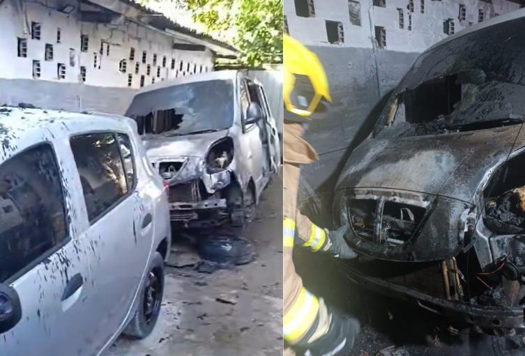 Emergencia tras incendio 