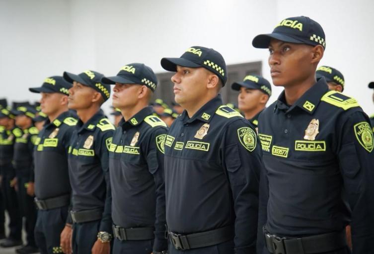 Uniformados asignados al sur de Bolívar