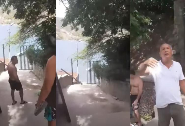 Portón de acceso a playa en Taganga desata polémica por posible privatización del espacio público