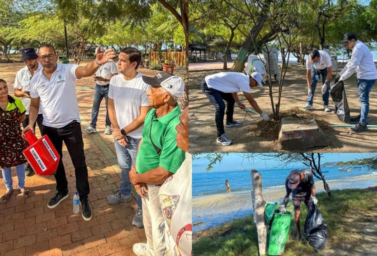 Santa Marta pone a punto sus playas para recibir la temporada turística de fin de año