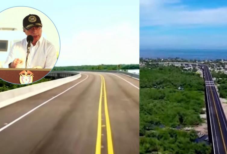 Variante sur de Ciénaga entra en servicio para mejorar la movilidad vial por el Caribe