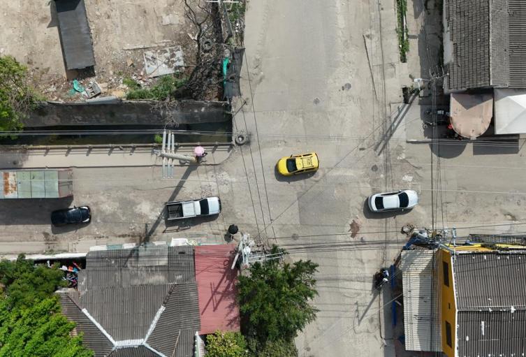 vía de Manzanillo en El Bosque