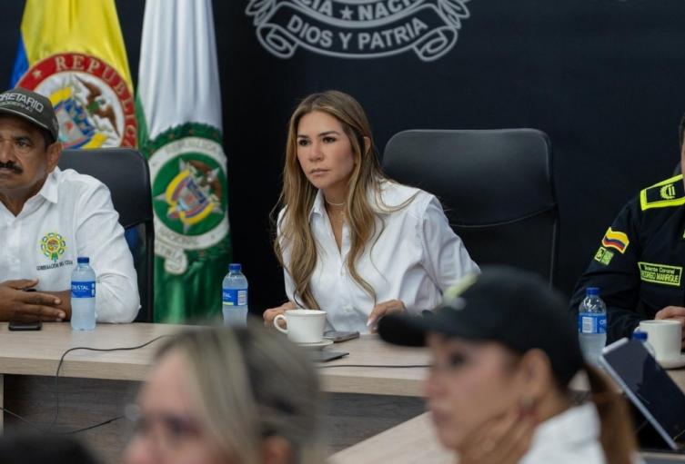 Consejo de seguridad en Valledupar tras atentado militar a la base militar en Aguachica. 