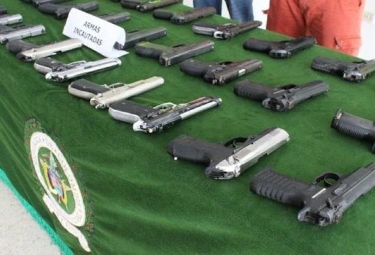 Armas incautadas 