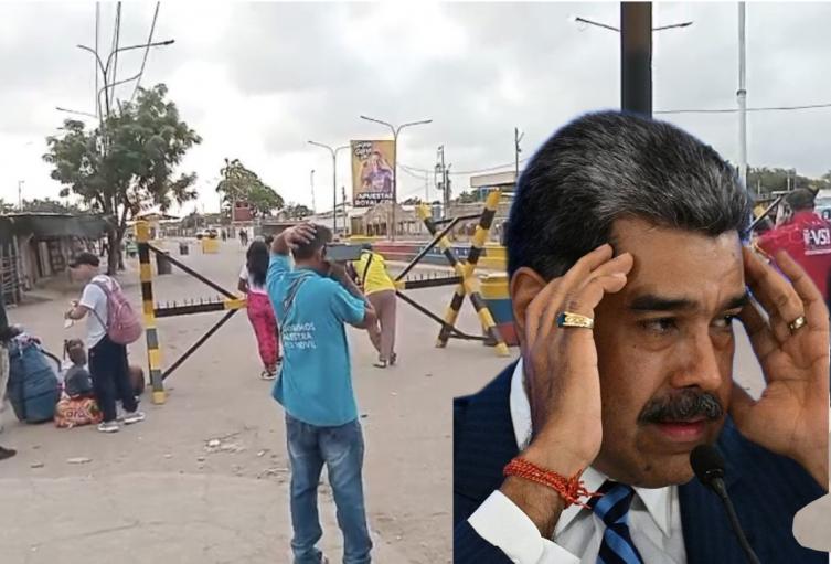 Cerrado el paso fronterizo de Paraguachón entre Colombia y Venezuela, en La Guajira