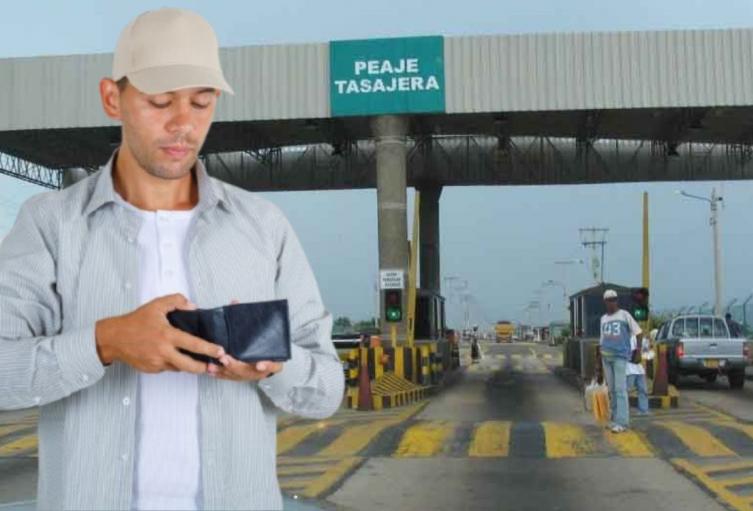 Aumento en peajes Laureano y Tasajera